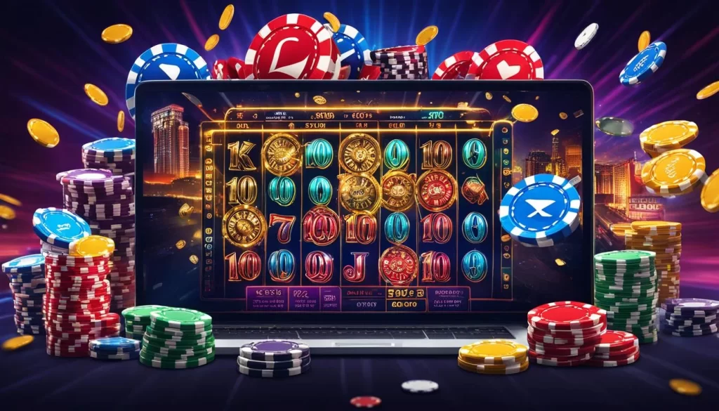 Hình ảnh kết hợp của slot game với jackpot lớn và trò chơi bắn cá sinh động tại BTY6150