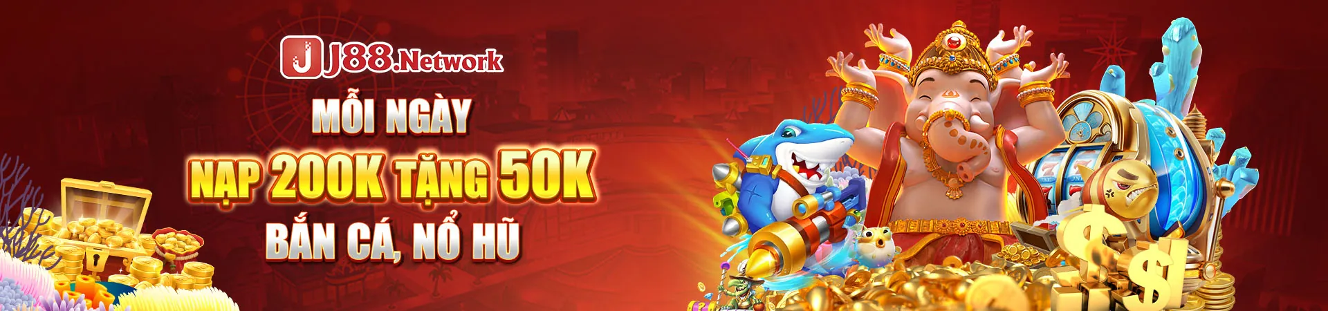 Banner khuyến mãi thưởng nạp lại